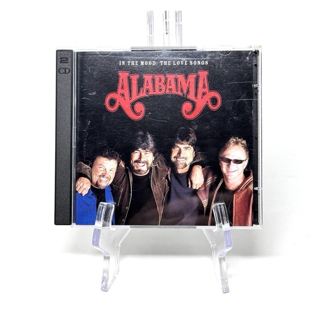 Alabama CD Collection‎ 2 Disc In The Mood The Love Songs Country Music